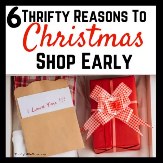 6 Thrifty Reasons to Christmas Shop Early