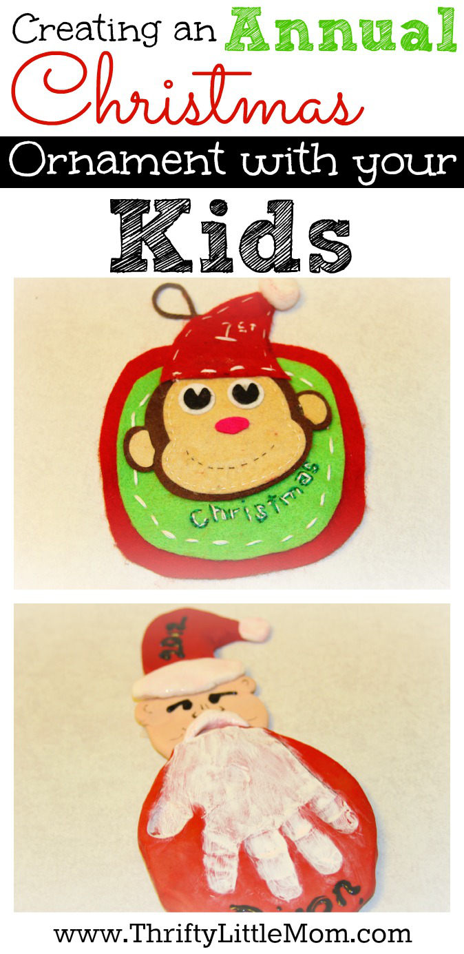 Creating an Annual Christmas Ornament With Your Kids. 3 Simple project ideas to get you started with creating a fun, annual ornament with your children that you can cherish for years to come.