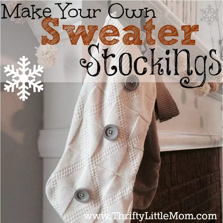Make Your Own Sweater Stockings