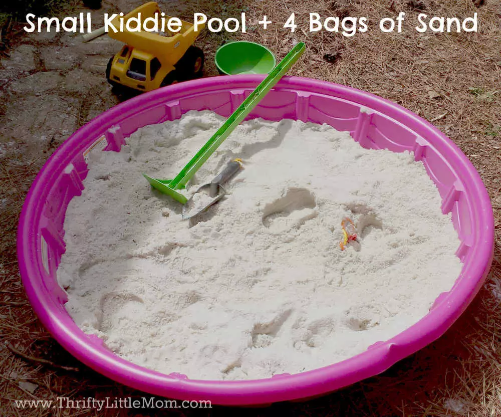 Small Kiddie Pool Sandbox