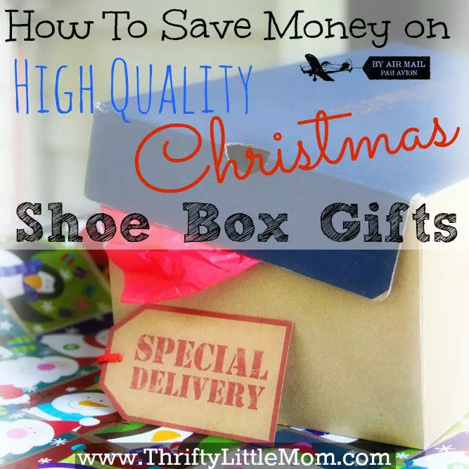 Save Money on High Quality Christmas Shoe Box Gifts