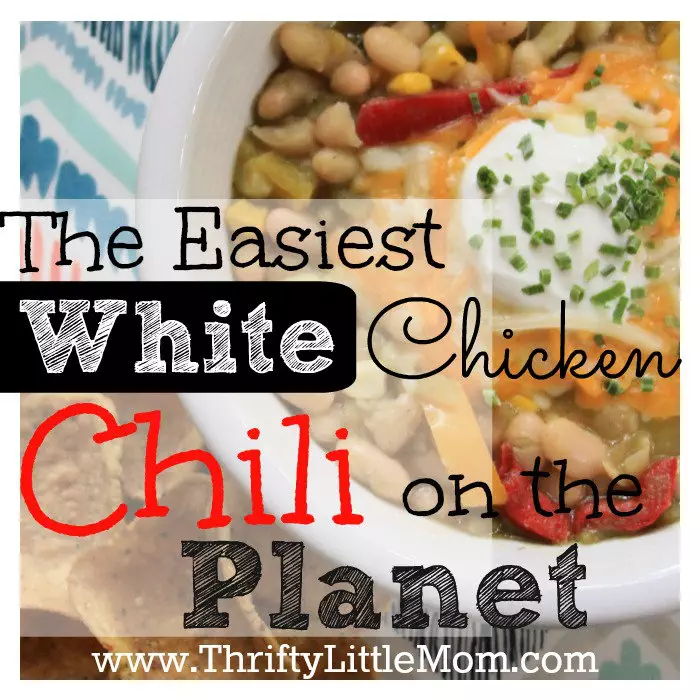 The Easiest White Chicken Chili Recipe on the Planet!