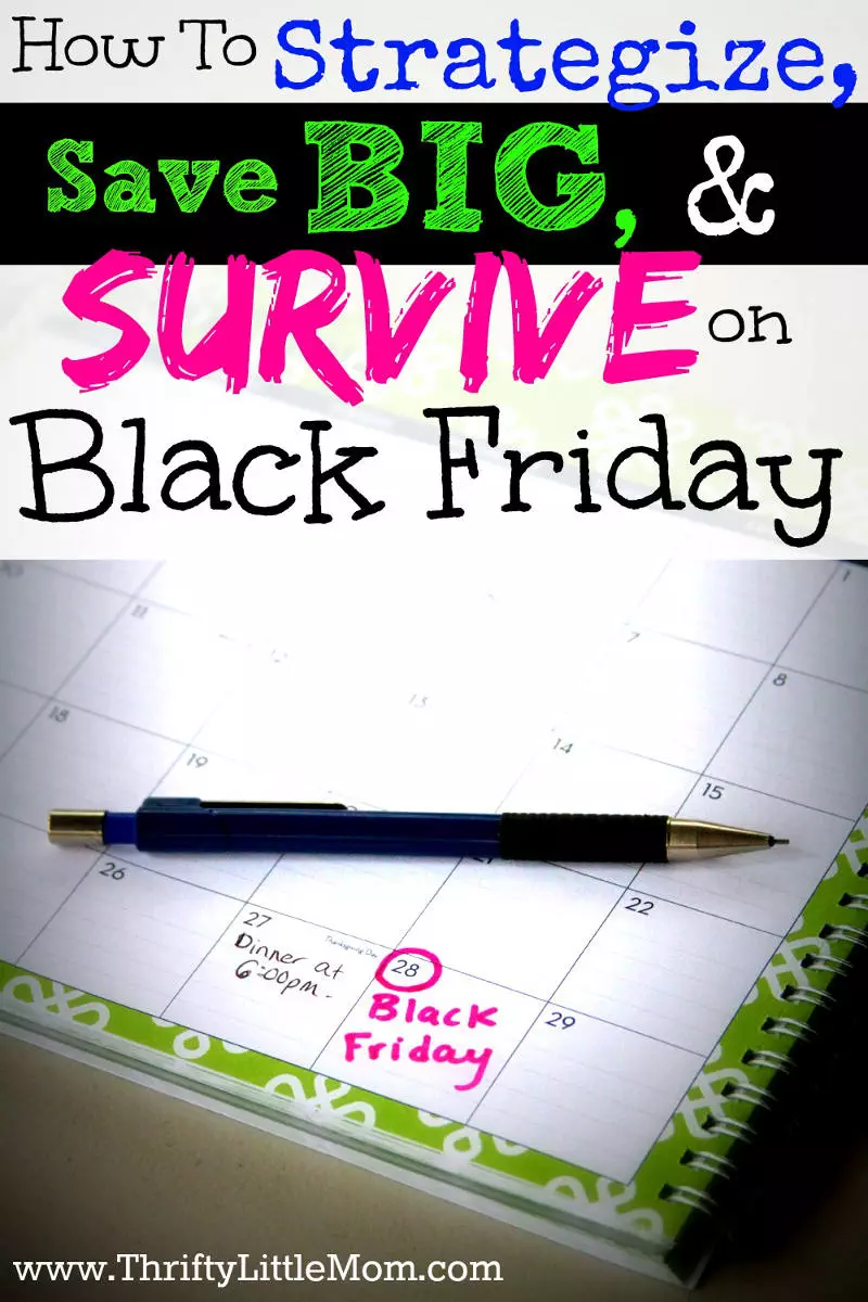 How to strategize, save big and survive on Black Friday. Find 5 helpful tips to make your Black Friday a success. #sponsored