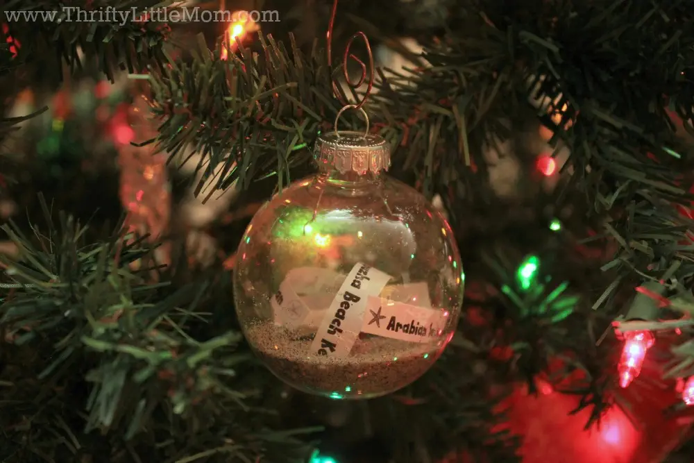Hanging Beach Ornament