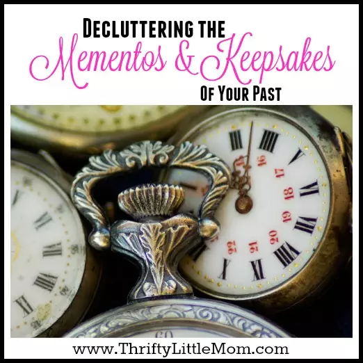 Decluttering Mementos and Keepsakes