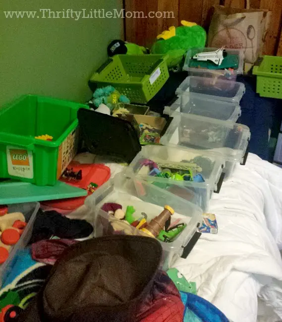 Toy organization divide and conquer