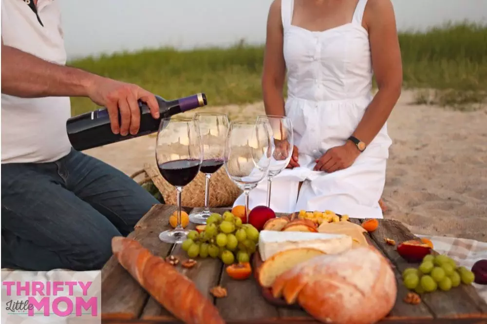 have a picnic at the beach for a cheap birthday party idea