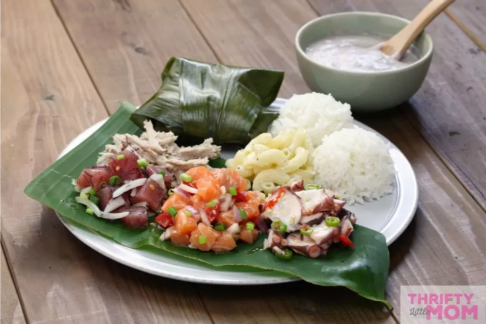 for luau party ideas try making traditional pacific cuisine