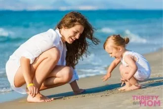 a trip to the beach is a great thing to do for mother