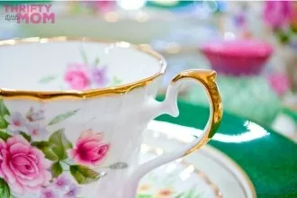 use heirloom family china at your next tea party