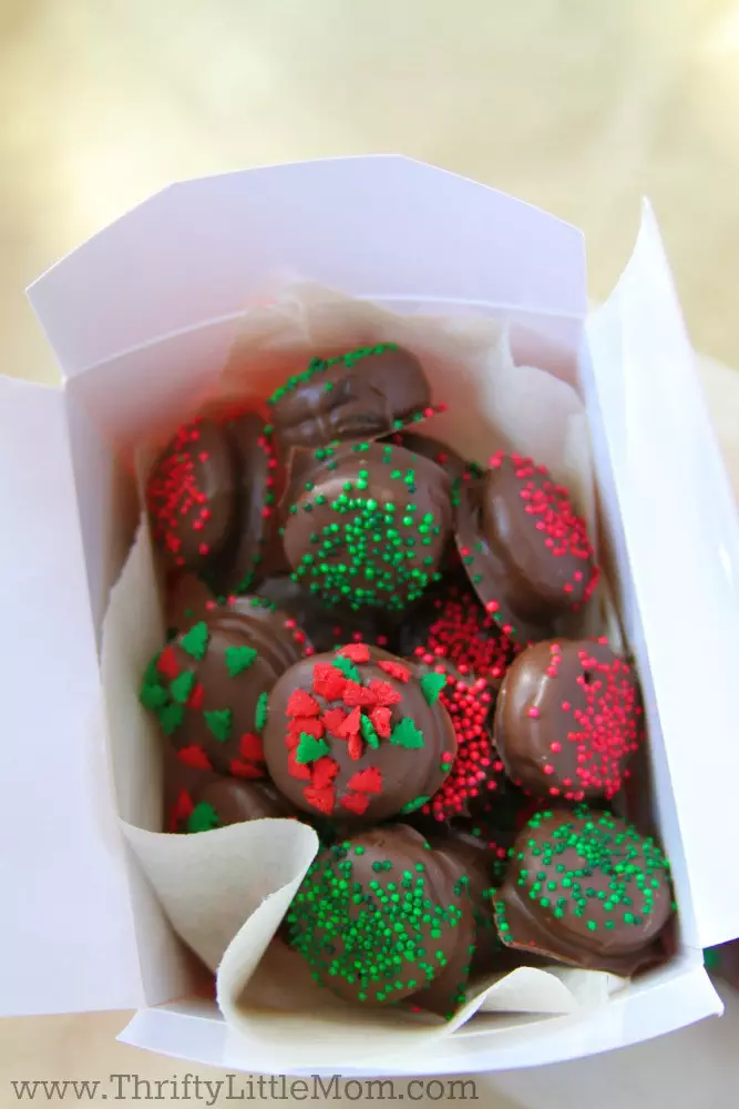 Chocolate Covered Mini Oreo Bites Box